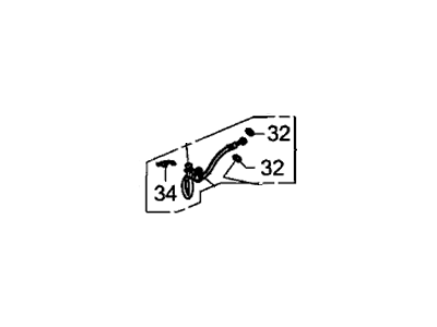 2013 Acura ILX Hydraulic Hose - 01466-TR3-A52