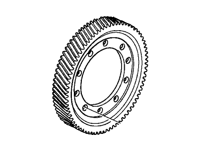 Acura 41233-RH3-020 Gear, Final Driven