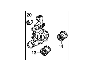 90102-SV1-A02 Acura Bolt, Front Side Illustration 1 of 1