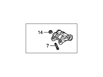 2004 Acura RSX Rocker Arm - 14620-RAA-A00