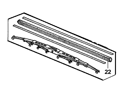 2006 Acura RSX Wiper Blade - 76630-S6M-305