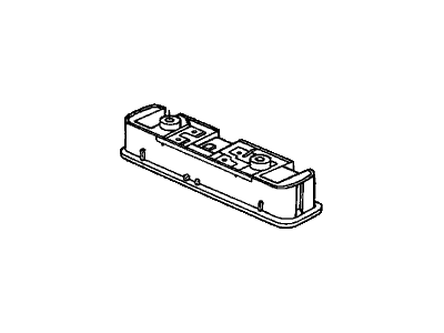 Acura 34403-S5A-003ZA Base (Clear Gray)