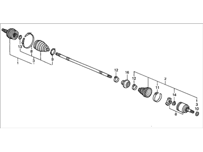 82129-S0K-A01 Acura Insulator, Right Rear Bulkhead Cover Illustration 1 of 1
