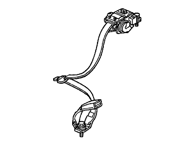 08F13-ST7-230 Acura Wing Spoiler (Adriatic Blue Pearl) Illustration 1 of 1