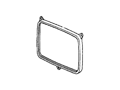 74884-SM4-A01ZT Acura Knob Assembly, Trunk Opener (Quartz Gray) Illustration 1 of 1