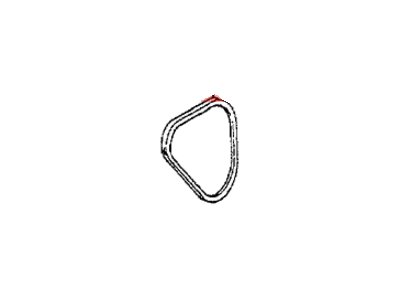 71185-SD4-670ZH Acura Plug, Left Front Bumper Hole (Chateau Red Metallic) Illustration 1 of 1