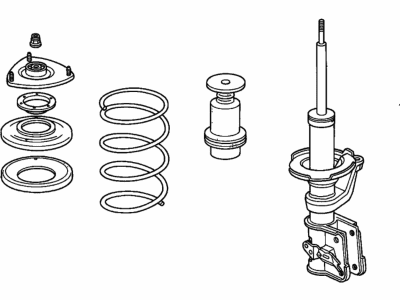 84561-ST0-000ZC Acura Grille, Driver Side Speaker (Medium Taupe) Illustration 1 of 1