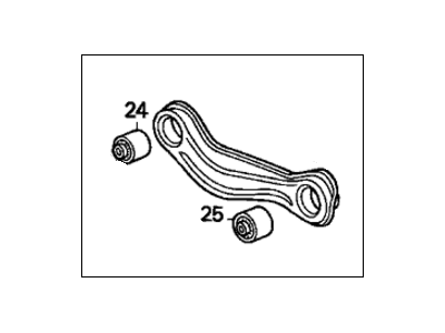 Acura 52345-SM4-A00 Right Rear Arm A (Lower)