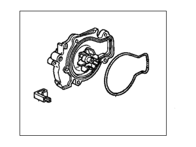 Acura 19200-P0A-003 Water Pump (Yamada)