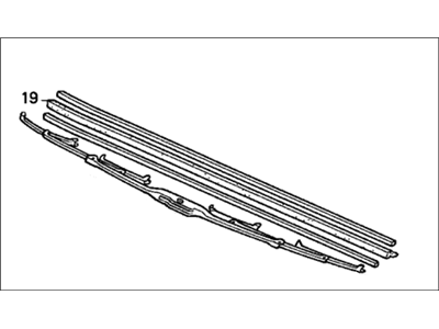 Acura CL Wiper Blade - 76620-SM4-A01