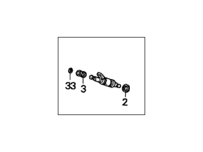 1993 Acura NSX Fuel Injector - 06164-P0A-000