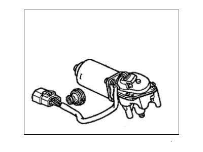 1993 Acura Vigor Wiper Motor - 76505-SM4-A01