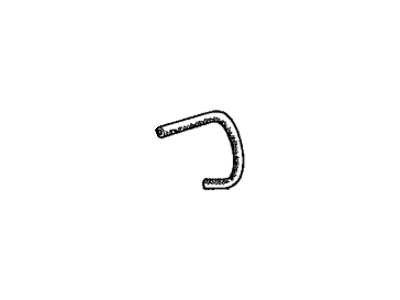 60846-SP0-000 Acura Plate, Left Front Tie Down Illustration 1 of 1
