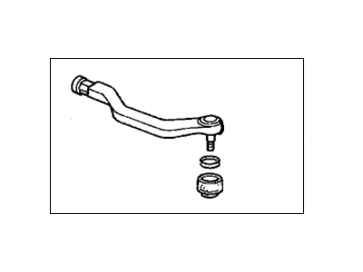 Acura 53540-S04-013 Passenger Side Tie Rod End