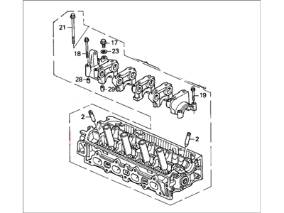 25155-P24-J00 Acura Shaft Assembly, Stator Illustration 1 of 1