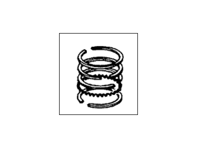 Acura 13031-PT0-B03 Ring Set, Piston (Over Size) (0.50) (Teikoku)