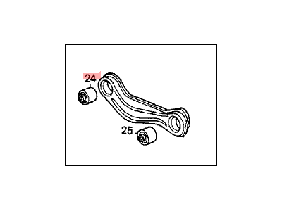 1996 Acura TL Control Arm - 52350-SM4-A00