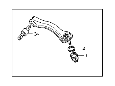 Acura CL Control Arm - 52400-SM1-A03