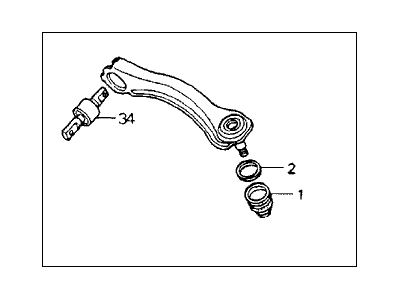 1997 Acura CL Control Arm - 52400-SM1-A03