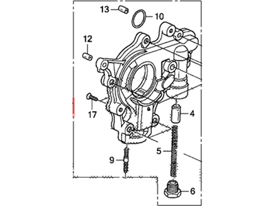 Acura 15100-RB0-003 Pump Assembly, Oil