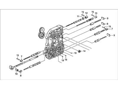 Acura CL Valve Body - 27000-P0X-020