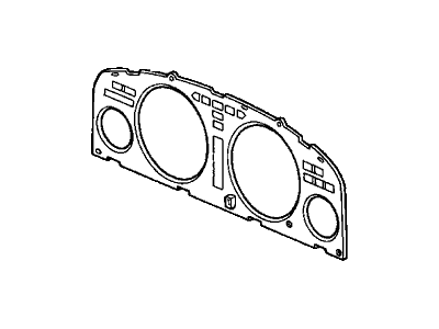 1997 Acura CL Gauge Trim - 78171-SV4-A51