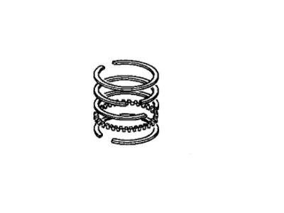 1997 Acura CL Piston Rings - 13021-P0A-004