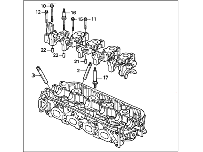 25155-P6H-000 Acura Shaft Assembly, Stator Illustration 1 of 1