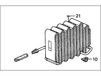 Acura CL Evaporator - 80211-SV1-305