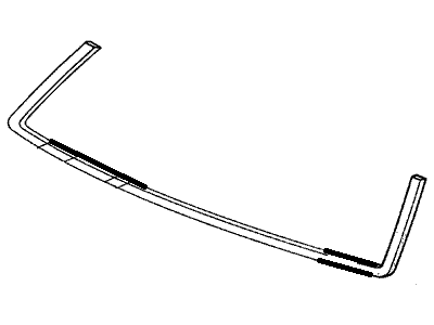 Acura CL Weather Strip - 73126-SV4-000