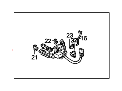 Acura 24621-PHT-000 Spring, Detent 24621-PHT-000 Acura Spring, Detent Illustration 1 of 1