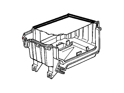 Acura 80202-SV4-A00 Case, Evaporator (Lower)