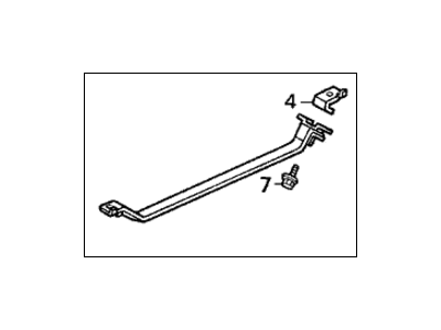 Acura 17522-SV1-L00 Band Assembly, Driver Side Fuel Tank Mounting