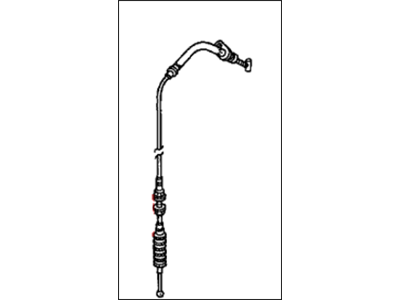 1997 Acura CL Accelerator Cable - 24360-P0A-003