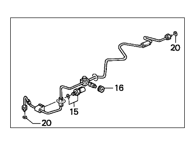 1997 Acura CL A/C Hose - 80341-SV1-L11