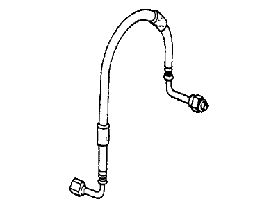 8-97128-685-1 Acura Weatherstrip., Right Rear Illustration 1 of 1