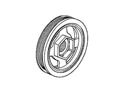 Acura Harmonic Balancer - 13810-RW0-003