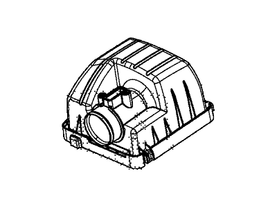 2013 Acura ILX Hybrid Air Filter Box - 17210-RW0-A01