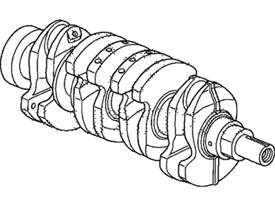 Acura 13310-RTZ-000 Crankshaft