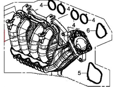 Acura Intake Manifold - 17010-RW0-A00