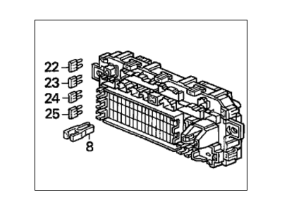 8-94435-365-0 Acura Shim, Final Drive Pinion (T=2.12) Illustration 1 of 1