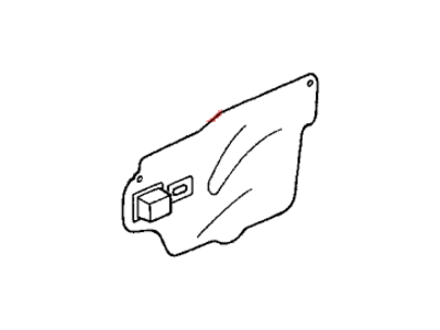 91597-SZA-A01 Acura Clamp B, Fuel Pipe Illustration 1 of 1