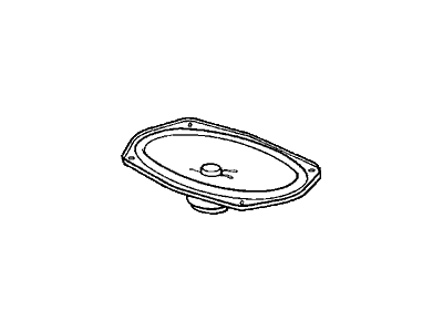Acura 8-97803-616-0 Reinforcement, Sunroof 8-97803-616-0 Acura Reinforcement, Sunroof Illustration 1 of 1