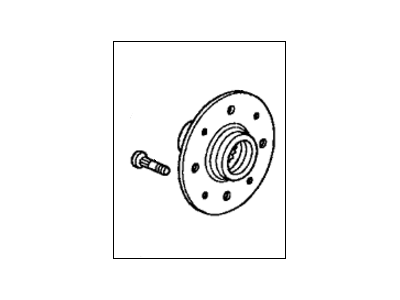 1995 Acura Integra Wheel Hub - 44600-S04-A00