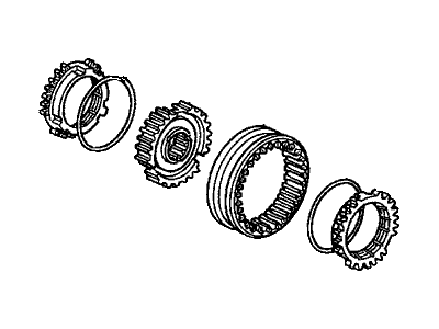 Acura 23626-P21-335 Synchronizer (5-R) Sleeve Set