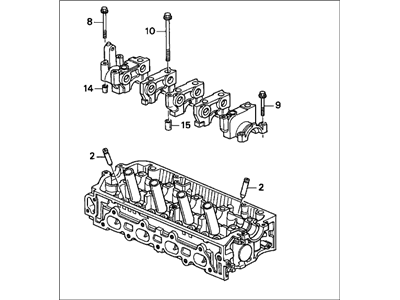 25155-PH0-010 Acura Shaft Assembly, Stator Illustration 1 of 1