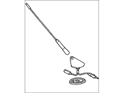 8-97808-667-0 Acura Cushion, Parcel Box Illustration 1 of 1