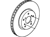 Acura 45251-STX-H01 Disk, FR. (17")