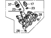 Acura 15820-5G0-A01 Valve Assy., RR. Spool