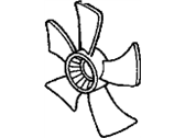 Acura TL Cooling Fan Assembly - 19020-P8C-A01 Fan, Cooling
